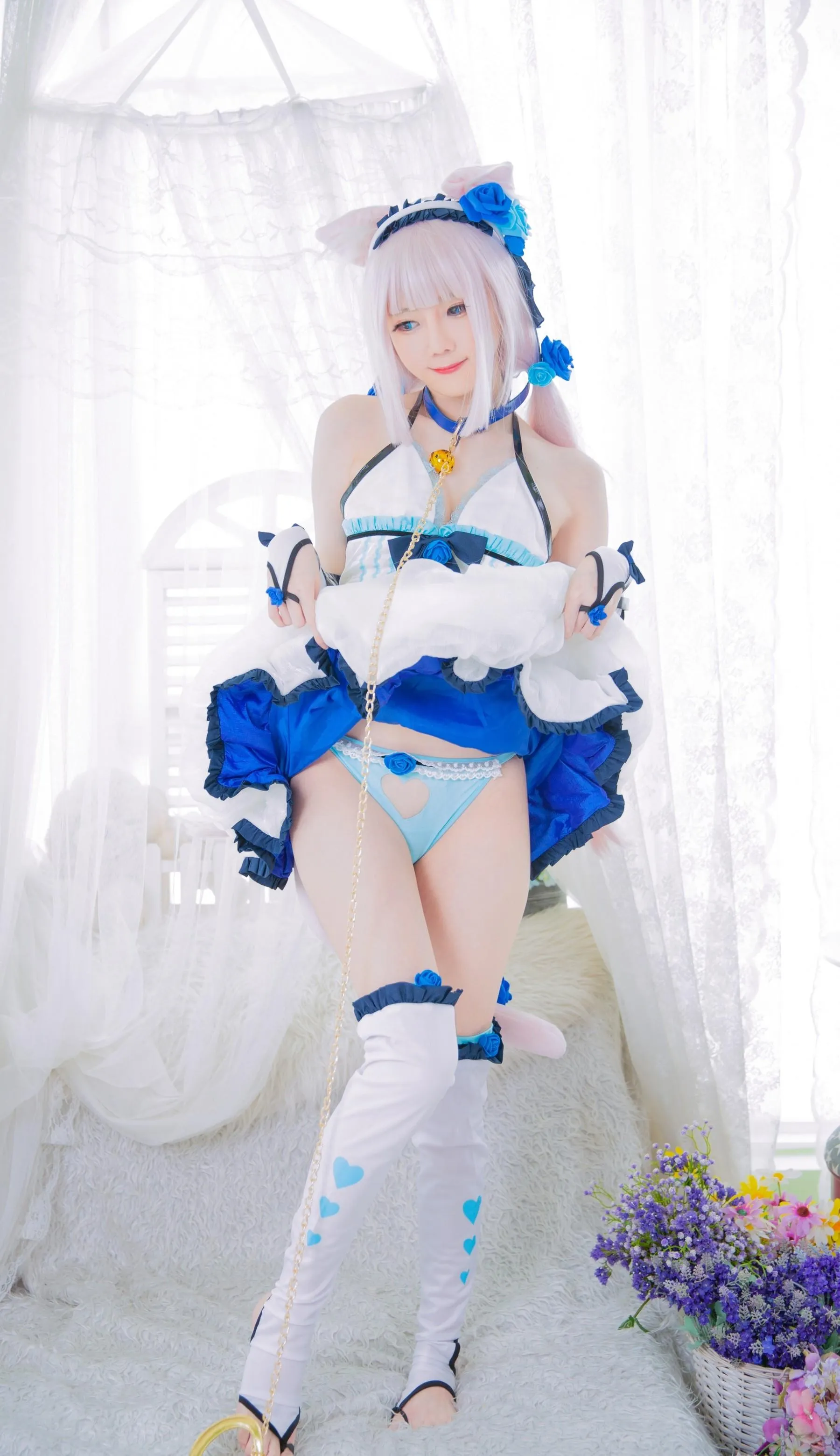 Sally Dorasnow – NO.32 Nekopara Vanilla Lingerie [41P]插图3